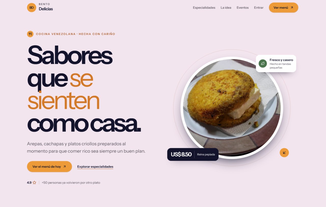 Captura de Bento Food
